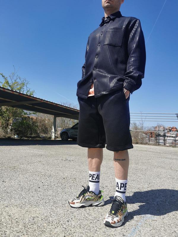 Bermuda Scuba Pied de Poule