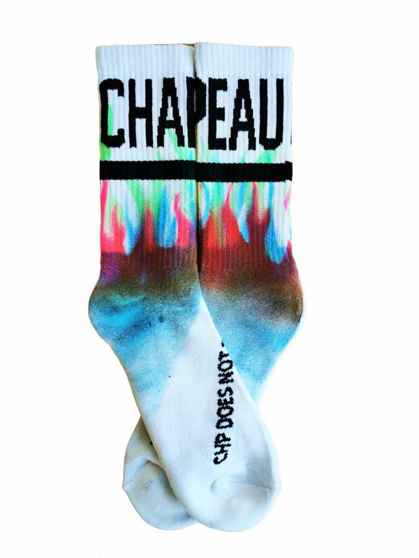 Calze Tie Dye Fiamma Bicolore