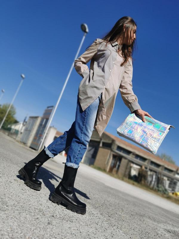 Camicia Asimmetrica Double