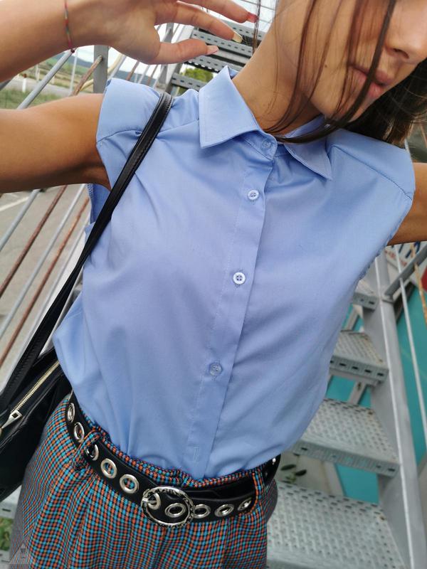 Camicia Spallina Azzurra