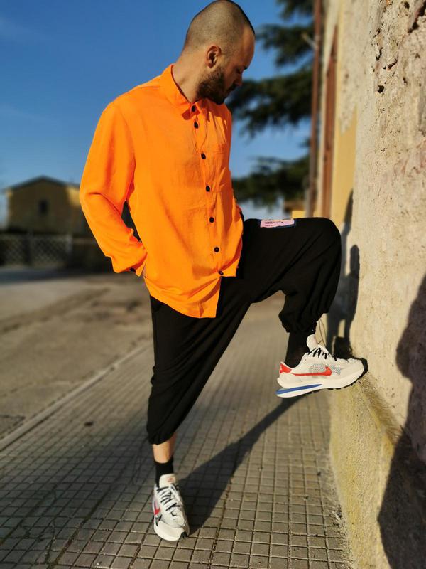 Camicia Orange Fluo