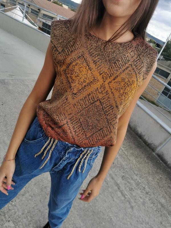 Blusa Lurex Coccio