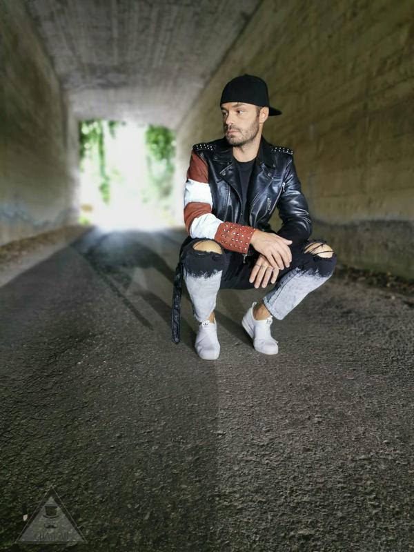 Chiodo Ecopelle Righe AW1920