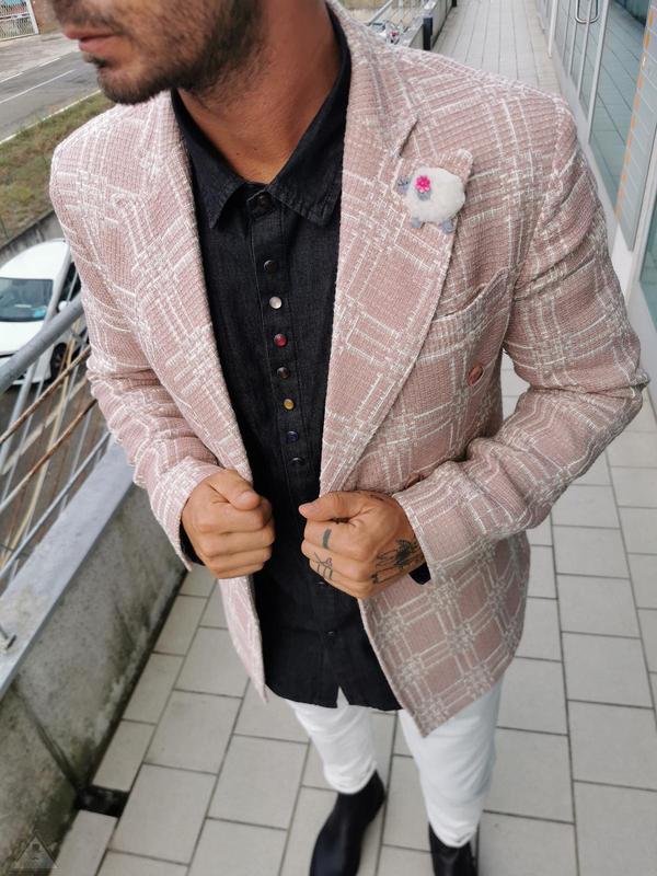 Doppiopetto Corda rosa