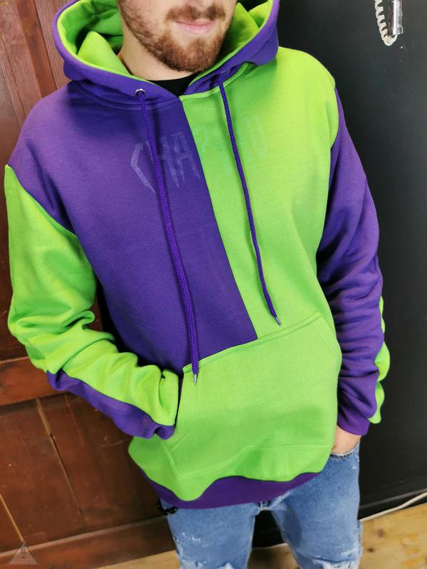 Felpa MultiPatch Bicolor