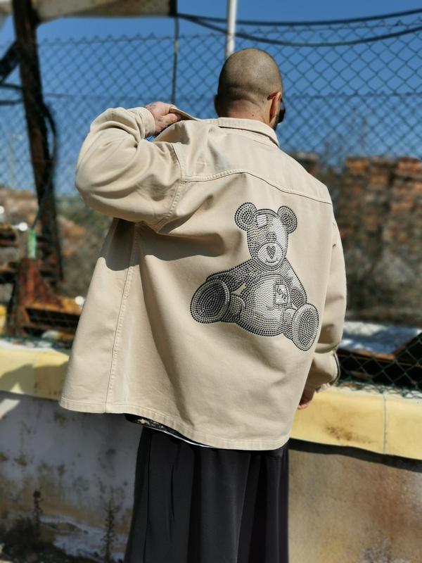 Giacca Denim Orso
