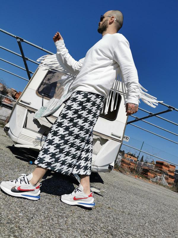 Panta-Trapuntino Pied de Poule