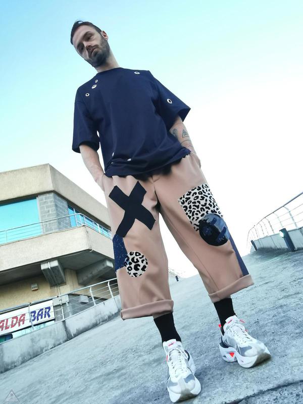 Pantalone giappo Patchwork