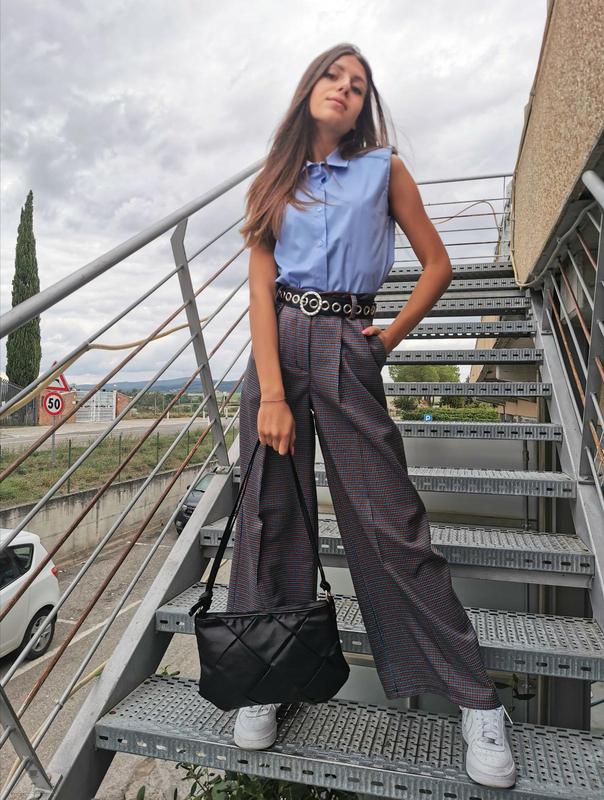 Pantalone Quadretto Multicolor