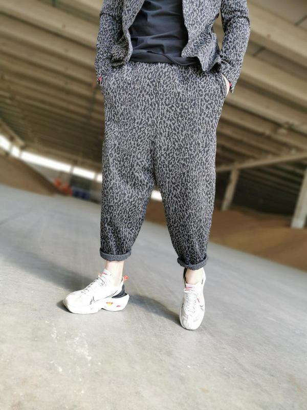 Pantalone Animalier Black