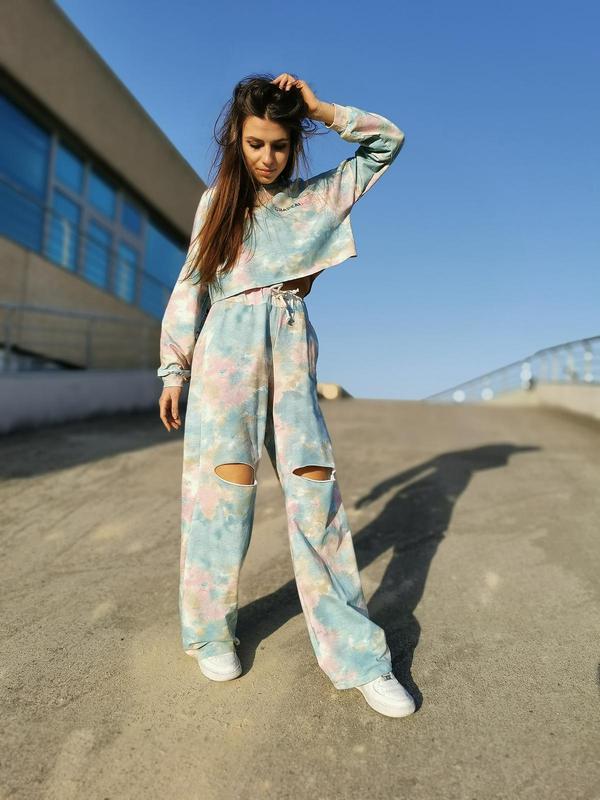 Pantalone Tie Dye Palazzo