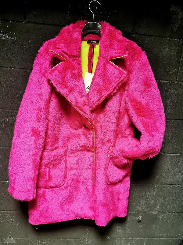 Pelliccia fake Fuxia