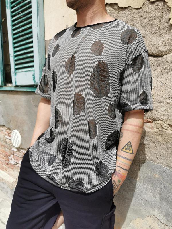 T-Shirt DoubleFace Filata Bicolor