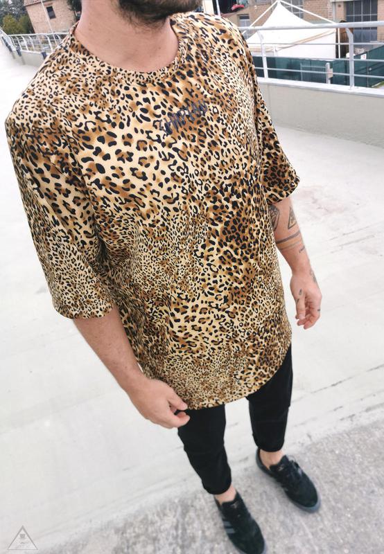 T-shirt Leopardata Safari