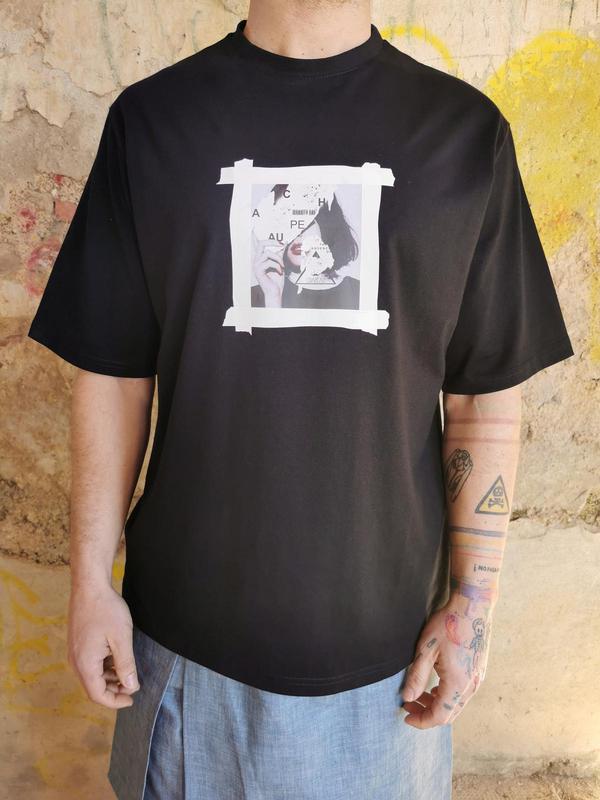 T-Shirt Oversize Quadro